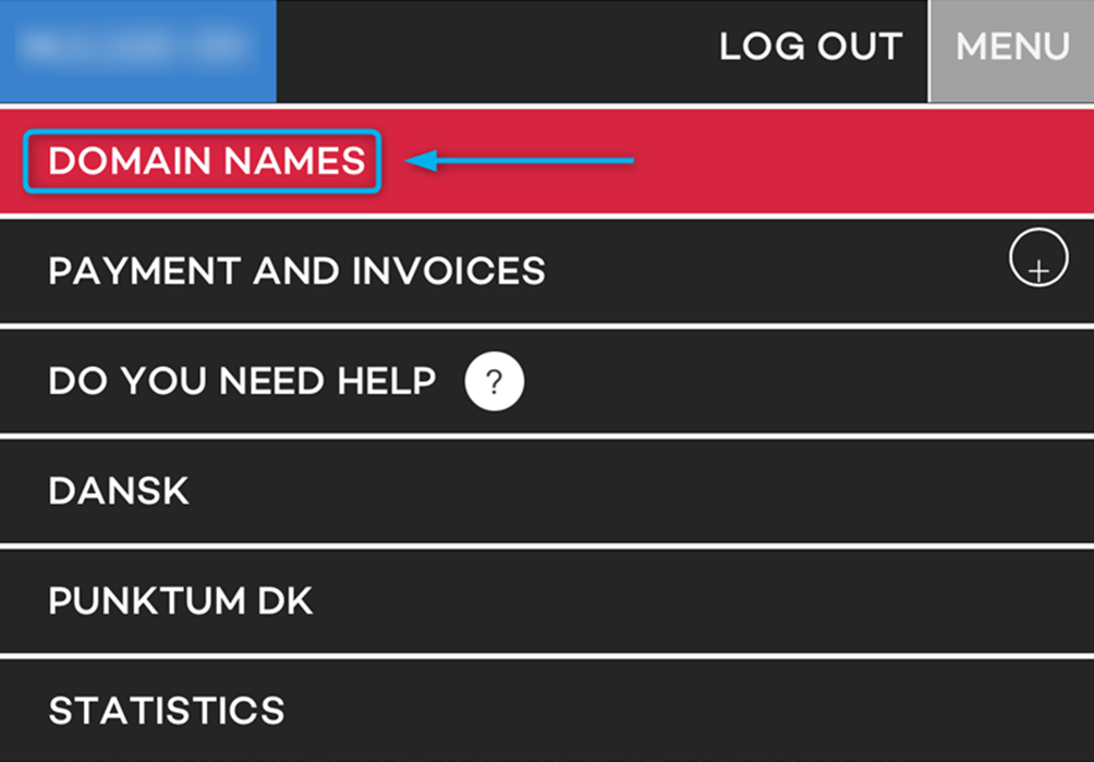 domain names